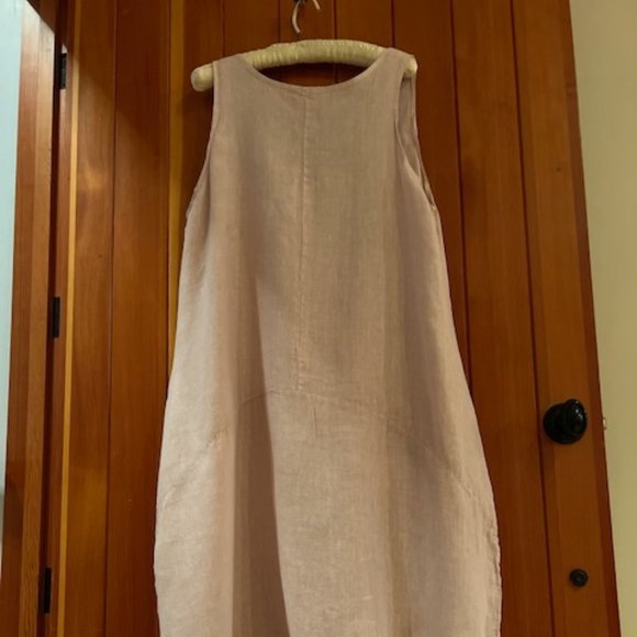 Sundress Italian Linen Pale Pink NWOT - Picture 9 of 9